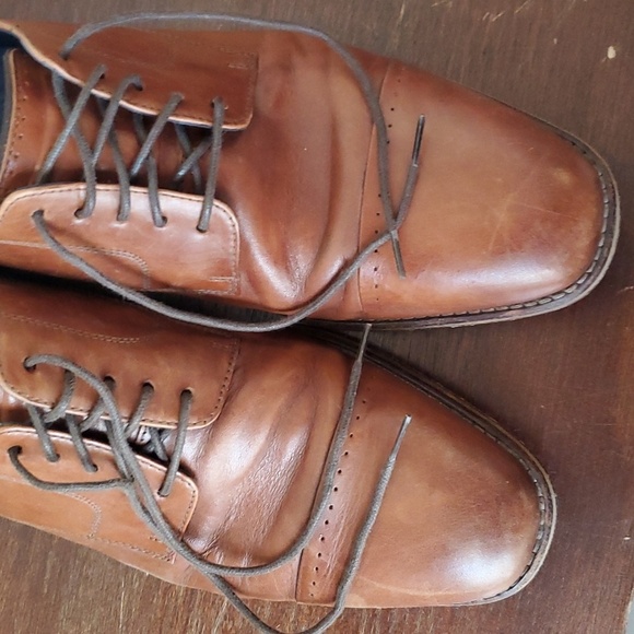 EUC. Cole Haan Men's Grand 2.0 Cap-Toe Oxford Size 11.5M, British Tan - Picture 12 of 12